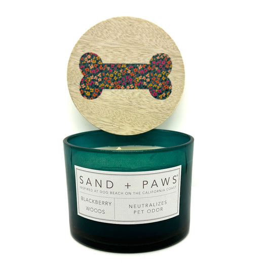 SAND + PAWS - Blackberry Woods Scented Candle