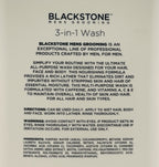 BLACKSTONE Men's Grooming 3-in-1 HAIR FACE AND BODY WASH
