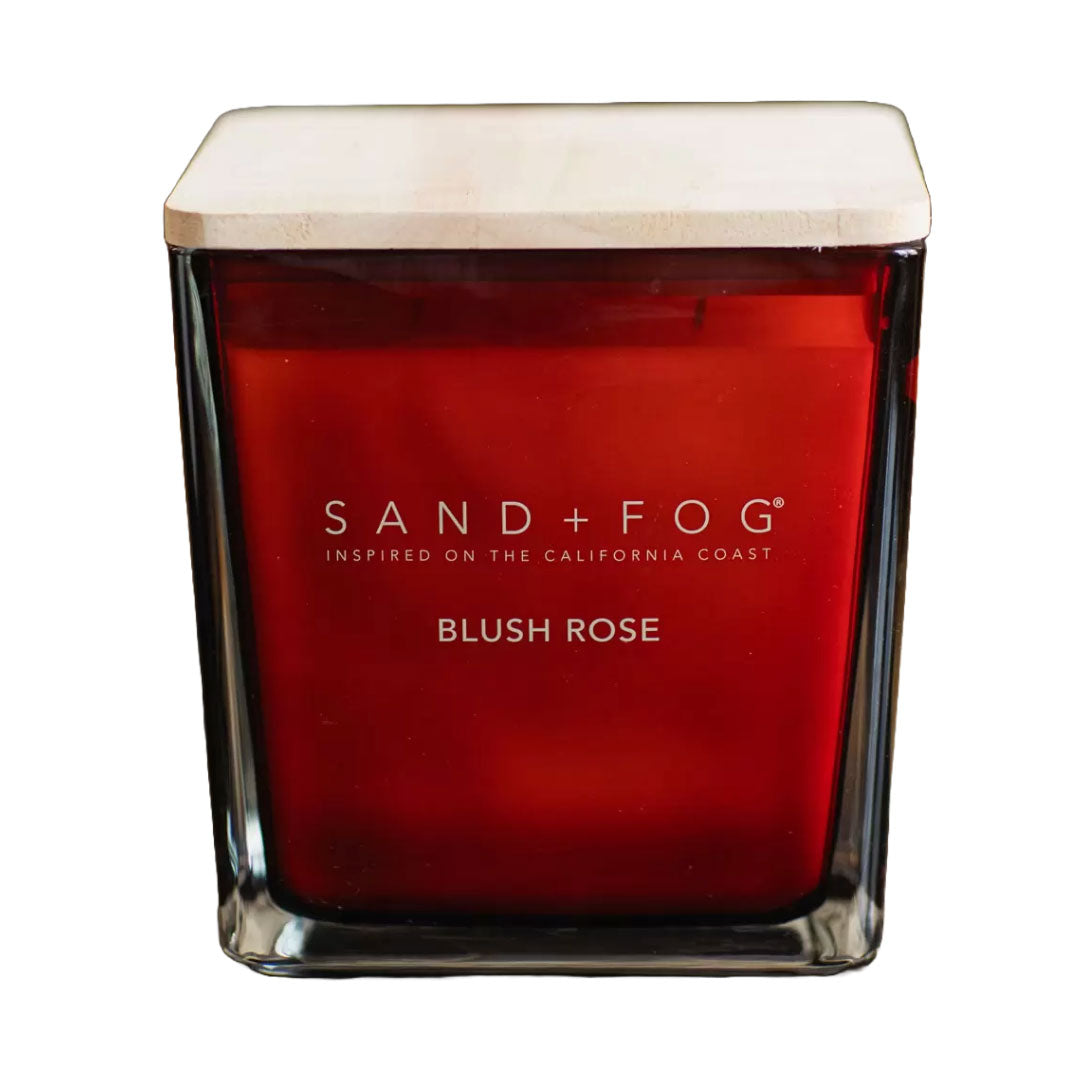 Blush Rose Scented Candle | SAND + FOG