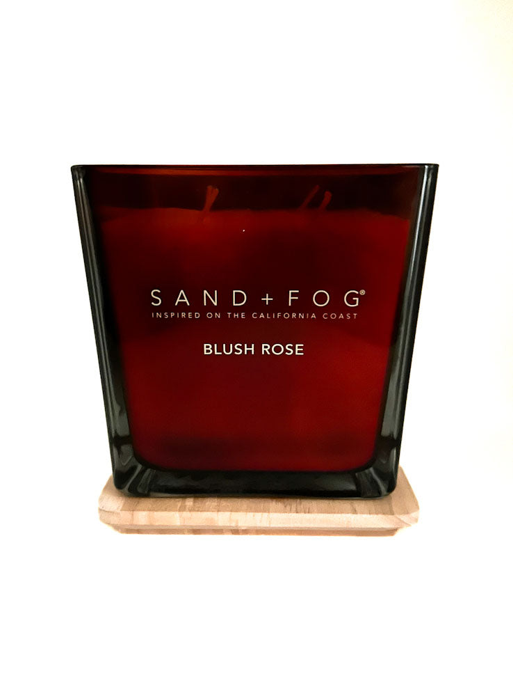 Blush Rose Scented Candle | SAND + FOG