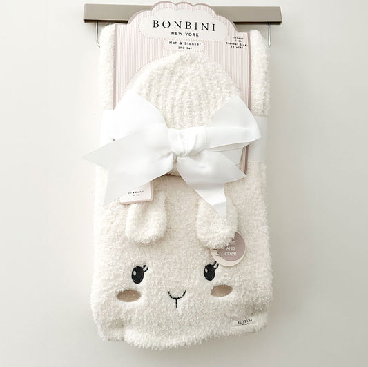 Bonbini Baby Hat & Blanket Gift Set