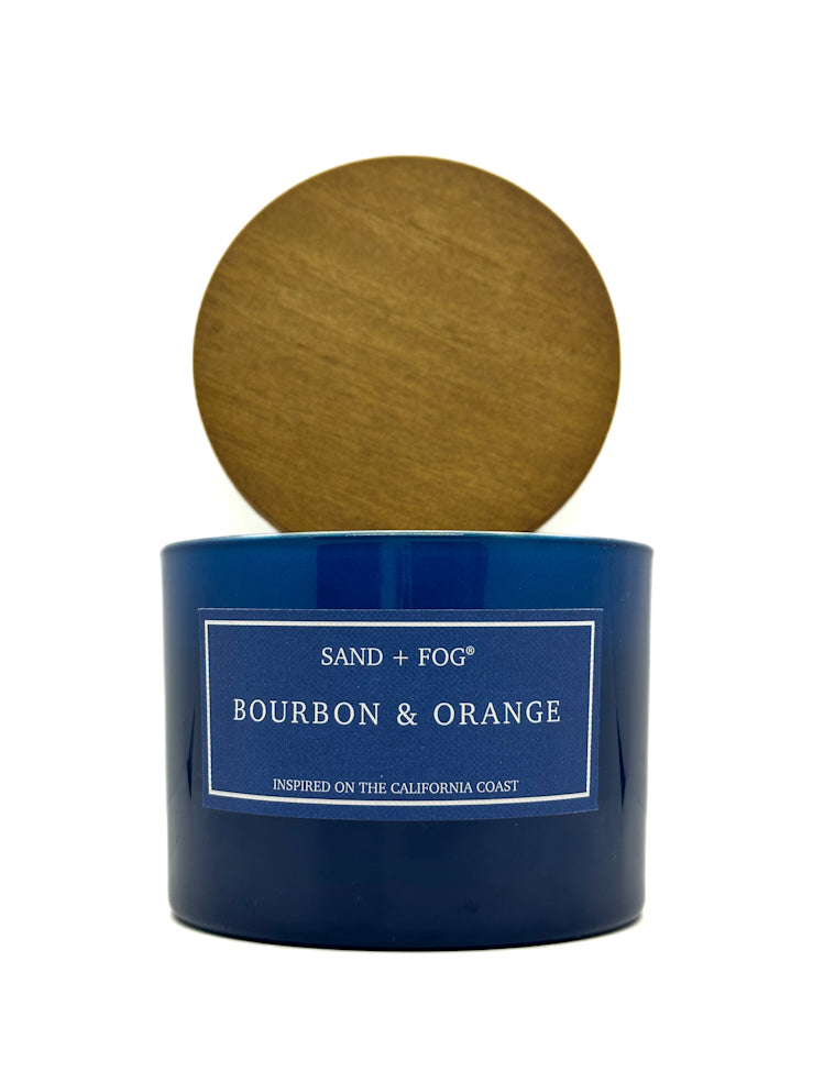 Bourbon Orange Scented Candle | SAND + FOG Media 1 of 1