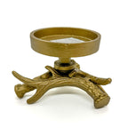 Antique Design Tree Branch Brass Candle Holder