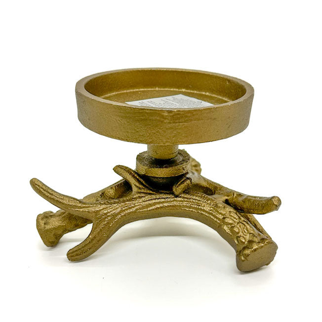 Antique Design Tree Branch Brass Candle Holder