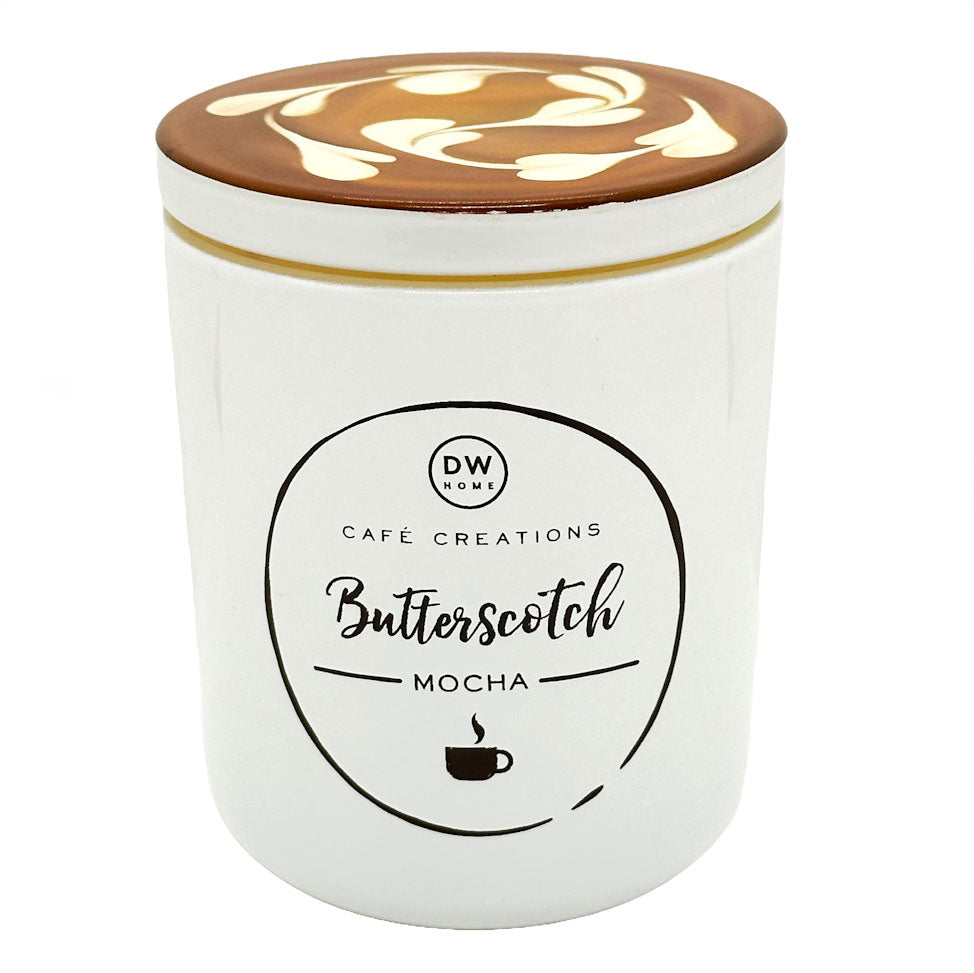 DW HOME Café Creations Butterscotch Mocha Scented Candle