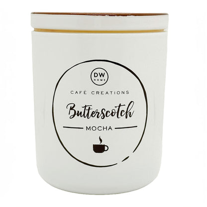 DW HOME Café Creations Butterscotch Mocha Scented Candle