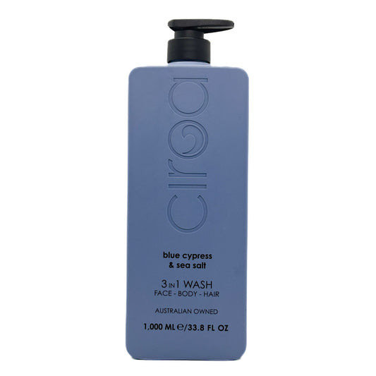 CIROA Blue Cypress & Sea Salt 3 in 1 Wash