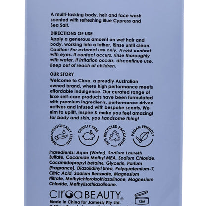 Ciroa 3-in-1 FACE- BODY - HAIR Wash