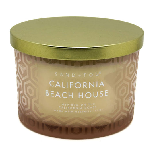 California Beach House Scented candle | SAND + FOG