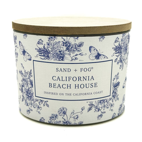 California Beach House Scented candle | SAND + FOG