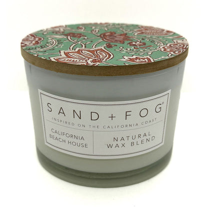 California Beach House Scented candle | SAND + FOG