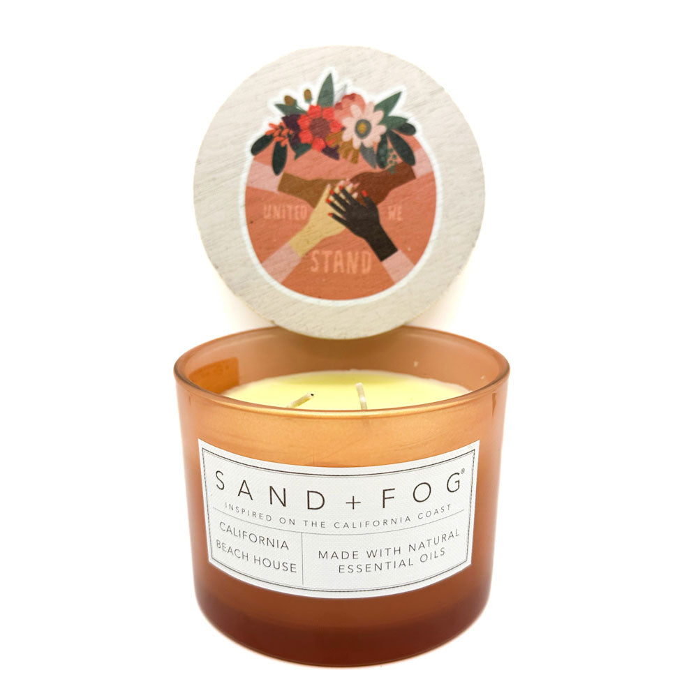 California Beach House Scented candle | SAND + FOG