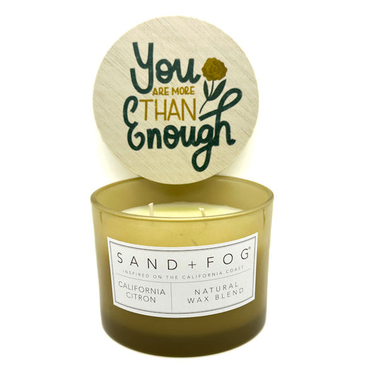 California Citron Scented Candle | SAND + FOG