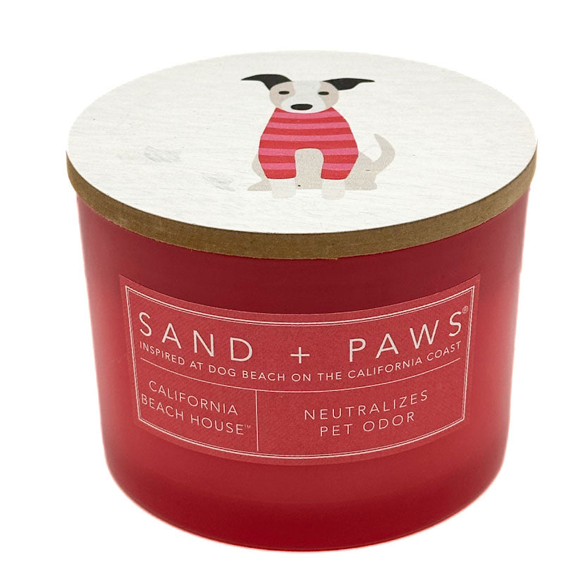 California Beach House Pink Candle - SAND + PAWS