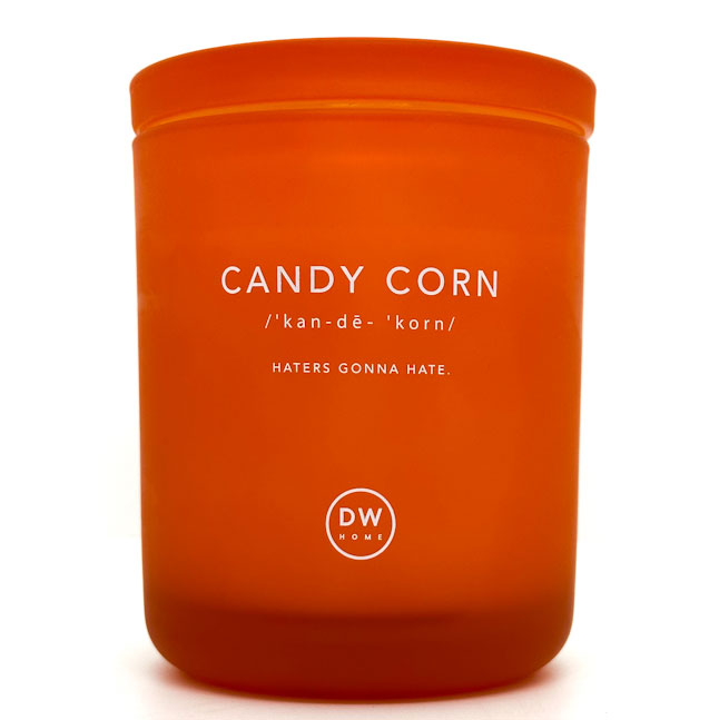 Candy Corn 'Haters Gonna Hate' Scented Candle | DW Home