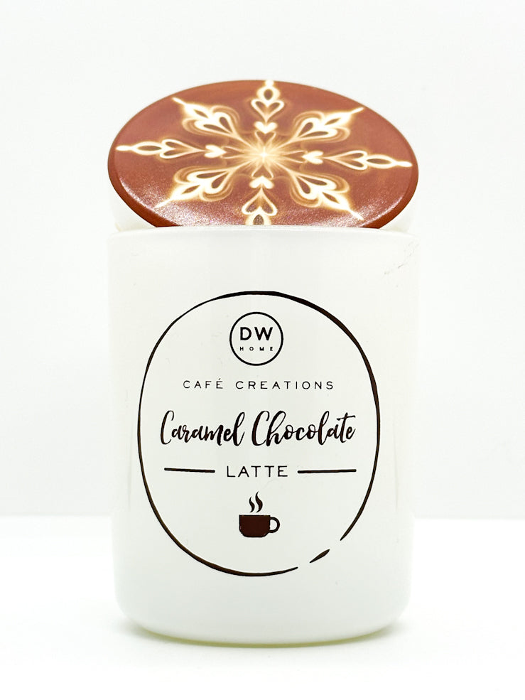 Caramel Chocolate Latte Scented Candle - Mini | DW Home
