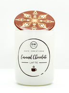Caramel Chocolate Latte Scented Candle - Mini | DW Home