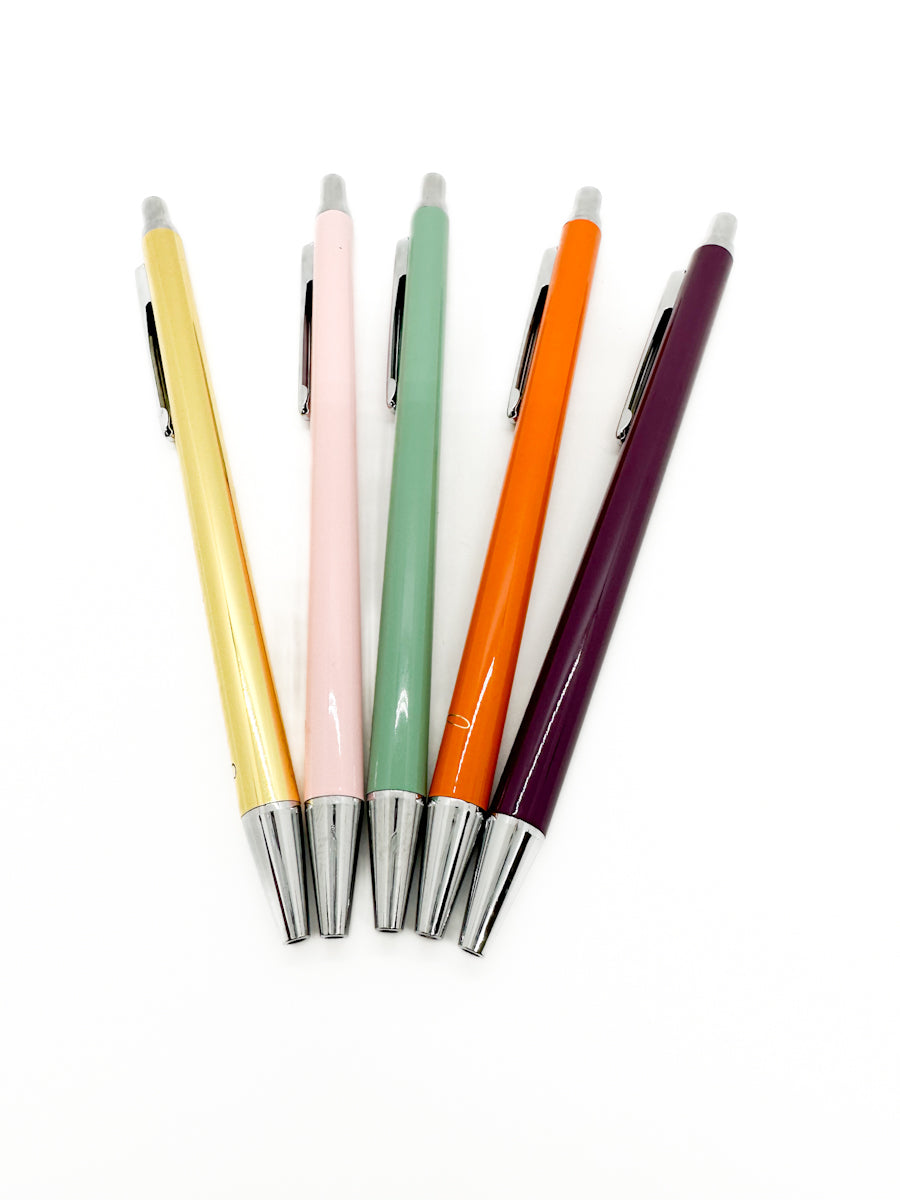 Caroline Gardner Set of 5 Gel Pens