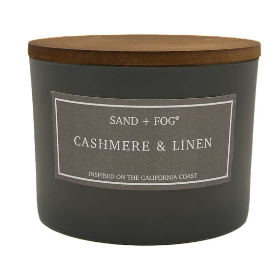 Cashmere & Linen Candle - SAND + FOG