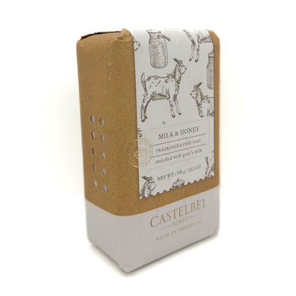 CASTELBEL Goat's Milk Fragranced Milk & Honey Soap