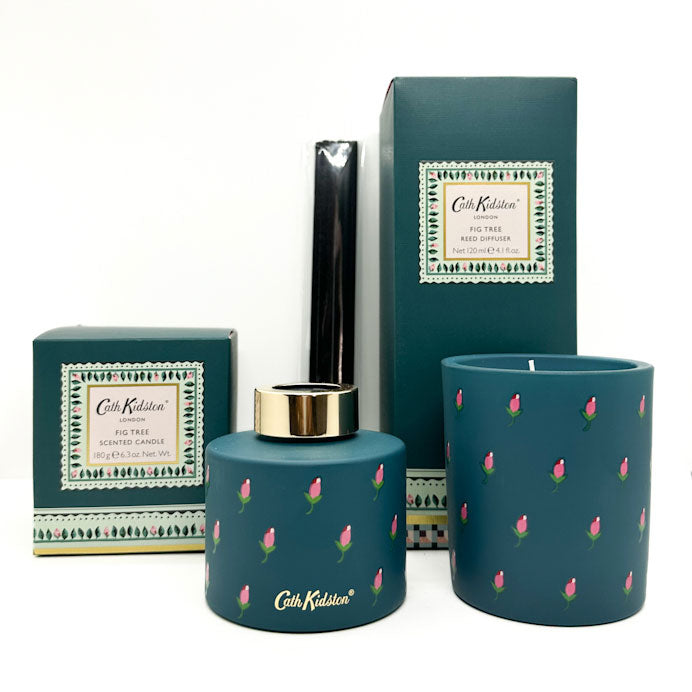 Fig Tree Scented Candle + Reed Diffuser | Cath Kidston