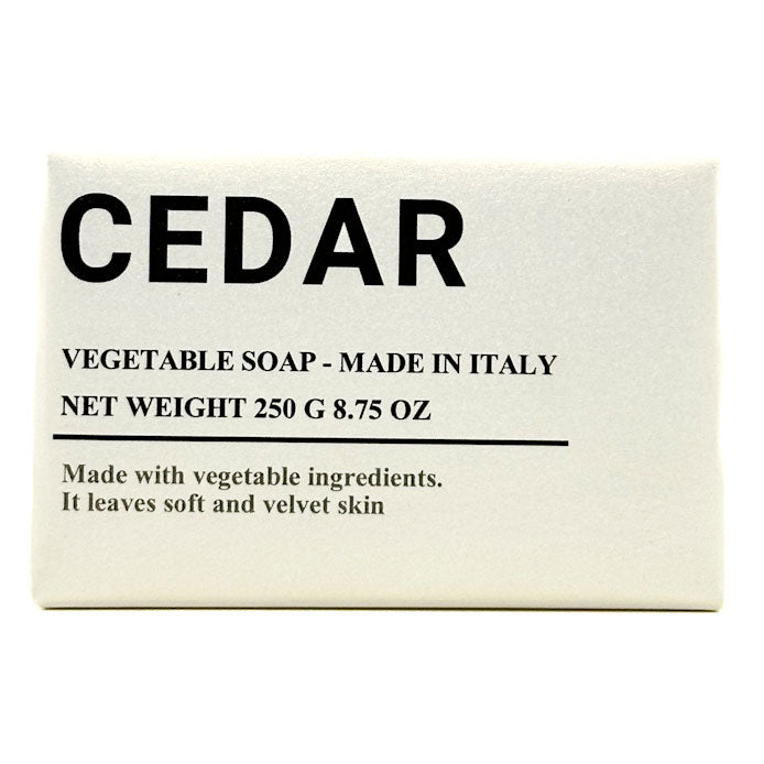 Cedar Fragranced Vegetable Soap | Alchimia