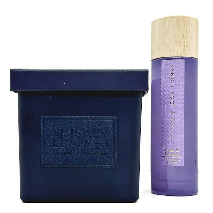 SAND & FOG Cedar & Lavender Candle - Reed Diffuser Diffuser