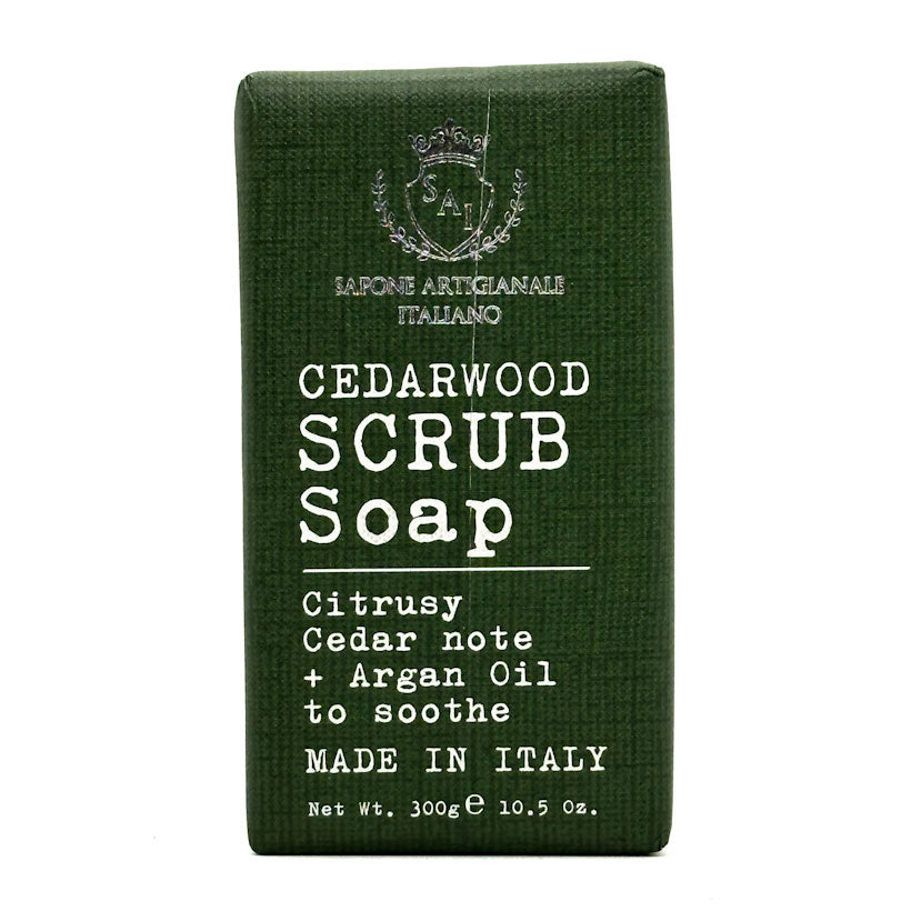 Cedarwood Saponificio Varesino Scrub Soap