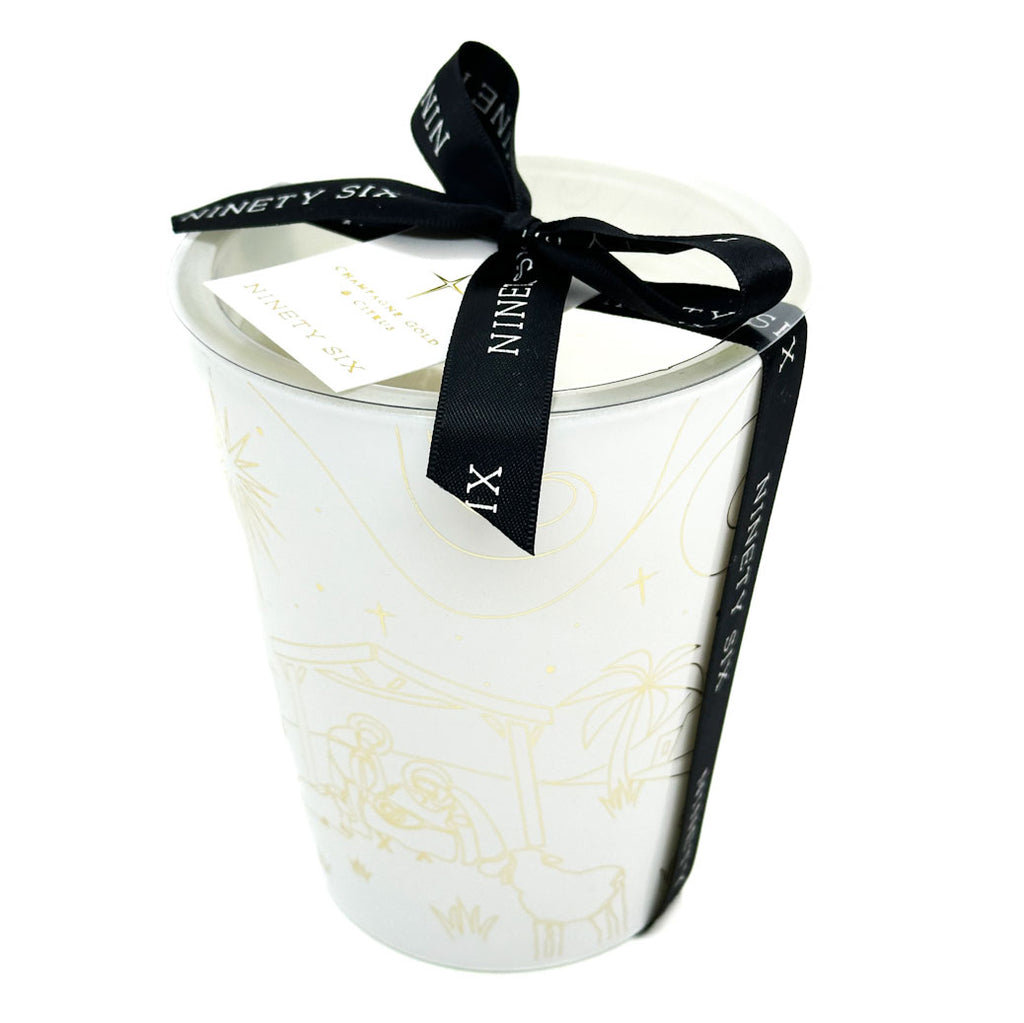 Champagne Gold & Citrus Scented Candle | DW Home