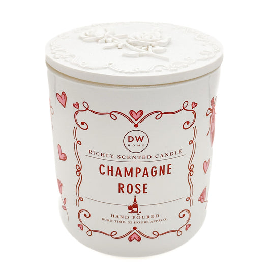 Champagne Rose Scented Candle - DW Home