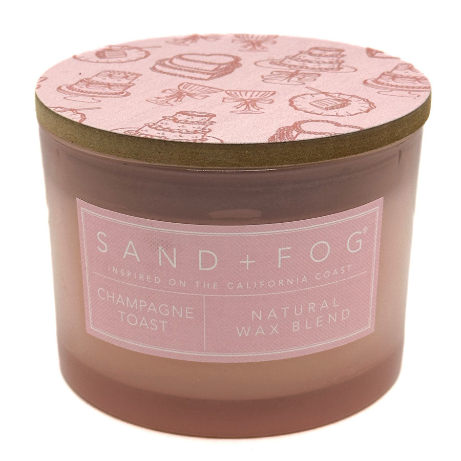 Champagne Toast Scented Candle - SAND + FOG