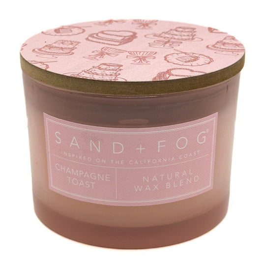 Champagne Toast Scented Candle - SAND + FOG