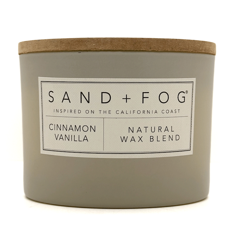 Cinnamon Vanilla Candle - SAND + FOG