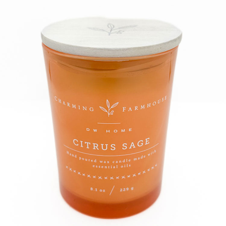 Citrus Sage Scented Candle | DW Home