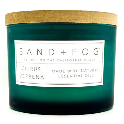 Citrus Verbena Scented Candle | SAND + FOG