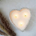 Almond Macaron Heart shaped Valentine's day Candle