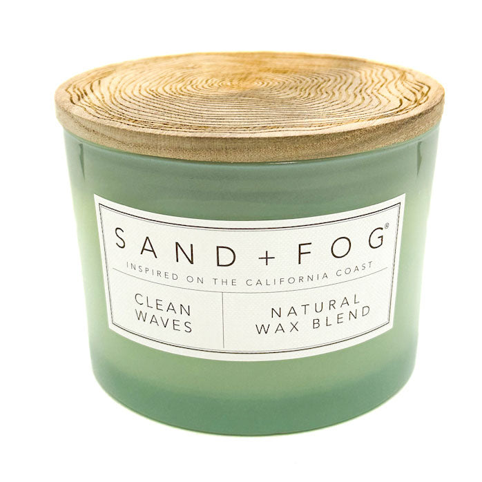 Clean Waves Scented Candle | SAND + FOG