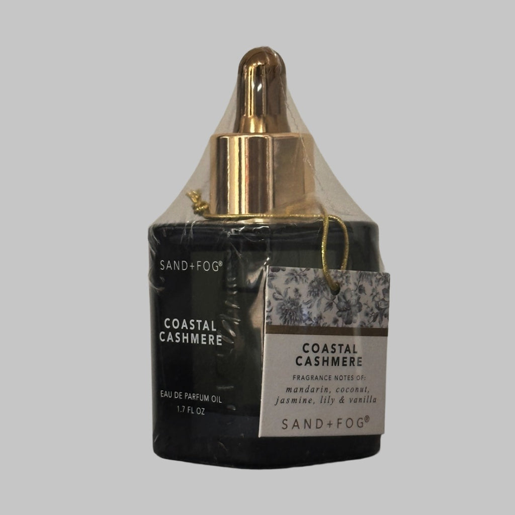 Bottle of Coastal Cashmere Perfum Oil by SAND + FOG