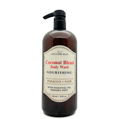 Most Stylish Man - Coconut Blend Body Wash - Tobacco + Noir