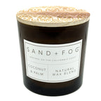 Coconut & Palm Scented Candle | SAND + FOG