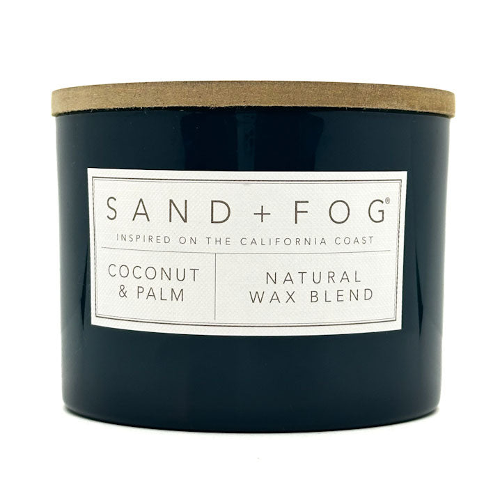 Coconut & Palm Scented Candle | SAND + FOG