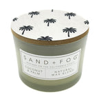 Coconut & Palm Scented Candle | SAND + FOG