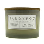 Coconut & Palm Scented Candle | SAND + FOG
