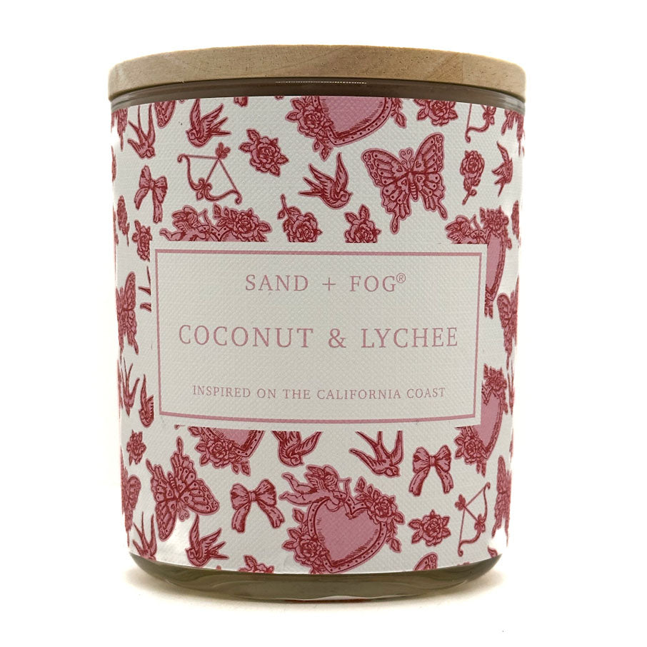 Coconut & Lychee Candle - SAND + FOG