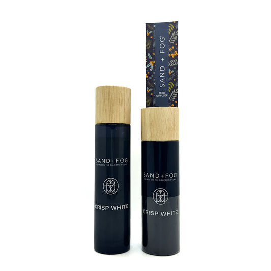 SAND + FOG Duo - Crisp White Room Spray & Reed Diffuser