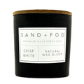 Crisp White Scented Candle | SAND + FOG