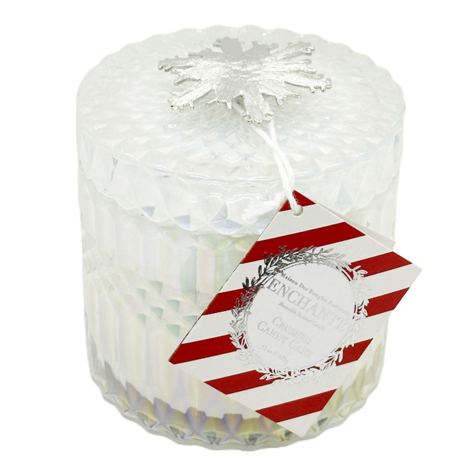 Maison Des Bougies Parfumée ENCHANTÉ - Crushed Candy Cane Scented Candle