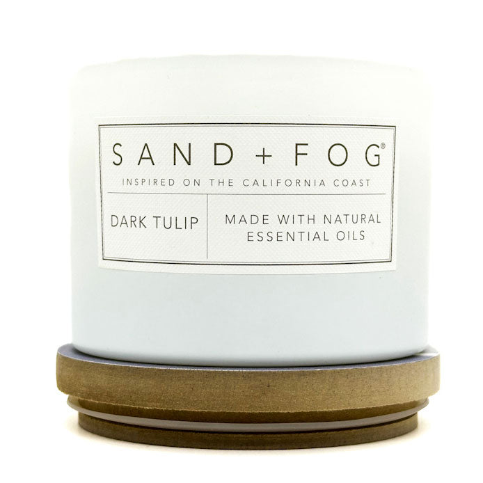 Dark Tulip Scented Candle | SAND + FOG