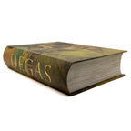A hardcover keepsake book box titled 'DEGAS' with a textured, painterly cover in earthy green, brown, and gold tones, shown on a plain white background.