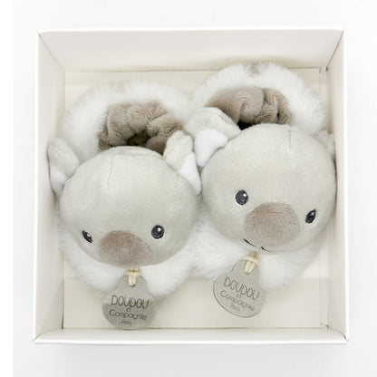 Doudou et Compagnie New Baby Koala Slippers